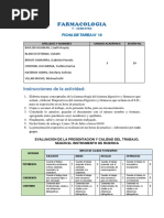 Ficha de Tarea #10 Farmacologia Del Sistemadigestivo