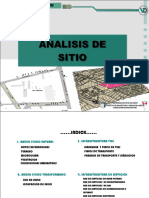 Analisis de Sitio