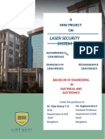 Laser Security System: A Mini Project ON