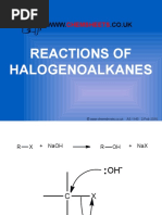 Reactions of Halogenoalkanes: Www. .CO - UK