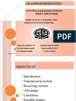 Microcontroller Based Power Theft Identfier Microcontroller Based Power Theft Identfier