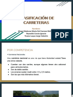 Clasificación de Las Carreteras