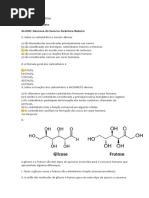 Atividade Avaliativa Bioquimica