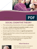 Social Cognitive Theory: Albert Bandura