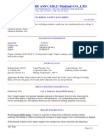 MSDS Magnet Copper Wire