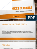 Unidad 2 Organización de Las Ventas