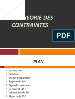 La Theorie Des Contraintes