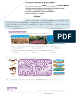 Guía Ciencias Naturales 2° Básico Hábitat