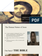 Christology: Lesson 3: Jesus Truly Human The Human Nature