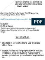 The Effect of Land Use On Soil Moisture