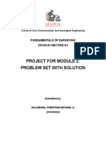 Ce120-Project For Module 2 - Problem Set With Solution