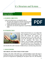 Earth's Structure and System: Lesson