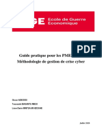 EGE - Mémoire - Méthodologie de Gestion de Crise Cyber - Mrsic5 - Juillet 2020