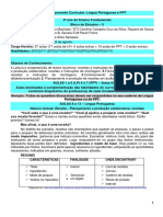 2 - 3º ANO Bloco Estudos 5 Língua Portuguesa - Home School Palmas