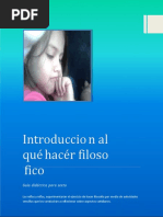 Filosofia para Niños Taller 1