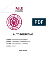 Auto Definitivo