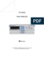 DaiWha DI4000 - User MAnual - English