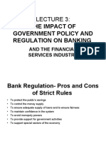 The Impact of Government Policy and Regulation On Banking