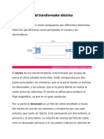 Componentes Del Transformador Eléctrico