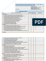 Lista de Chequeo de Verificación Del Riesgo Público en El Inpec