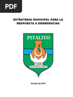 Estrategia Municipal para Respuesta A Emergencias Pitalito - Huila (Octubre de 2014)