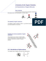 Chapter 25 The Chemistry of Life: Organic Chemistry