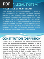 Ghana Legal System (Constitution)