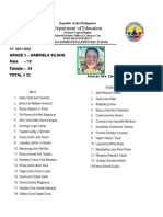 Grade 3 Sy 2021 2022 Official List 6 Sections