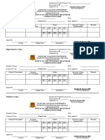 Grade Completion Form