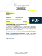 Notificación Personal - Correo Electrónico