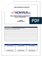 Sig - Reglamento Interno de Seguridad y Salud Ocupacional 2016