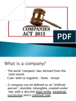 Companies Act 2013 - Ppt-1