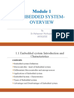 Embedded System-: by DR - Maheswari Muthusamy Ap/Sg/Eee