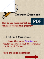 Indirect Questions