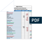 Financial Statement 1st Paper