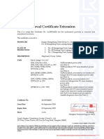 EL. CABLE Approval - LR