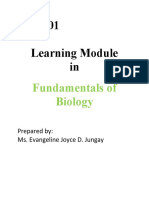 BIO 101 Fundamentals of Biology Module