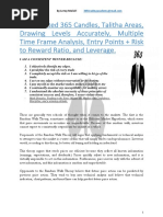 3 Areas of Value Drawing Levels Multiple Time Analysis Entering