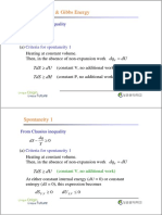 3.5 Helmholtz & Gibbs Energy: Du DQ