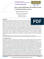 Sulphate Induced Strength Loss Index Optimisation of Periwinkle and Clam Shell Ash Hybrid Pozzolana Concrete