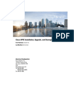 Cisco APIC Installation Upgrade Downgrade Guide