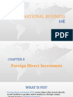 INB 301 - Chapter 8 - Foreign Direct Investment