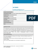 Assignment Brief (RQF) : Higher National Certificate/Diploma in