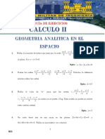 Práctica 2 - Geometria Analitica en El Espacio