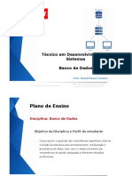 Slides Sobre Banco de Dados