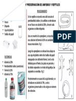 Fijación y Preservación de Anfibios y Reptiles