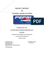 PEPSI Project Report - Mohit