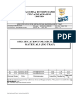 Tpp-Abe-Mp-0701-0006 - Specification For Mechanical Materials (Pig Trap) - A1 - 24-May-2016