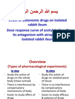 Dose-Response Curve, & Antagonism