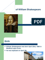 The Life of William Shakespeare